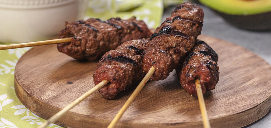 Mincemeat Barbecue Kebabs