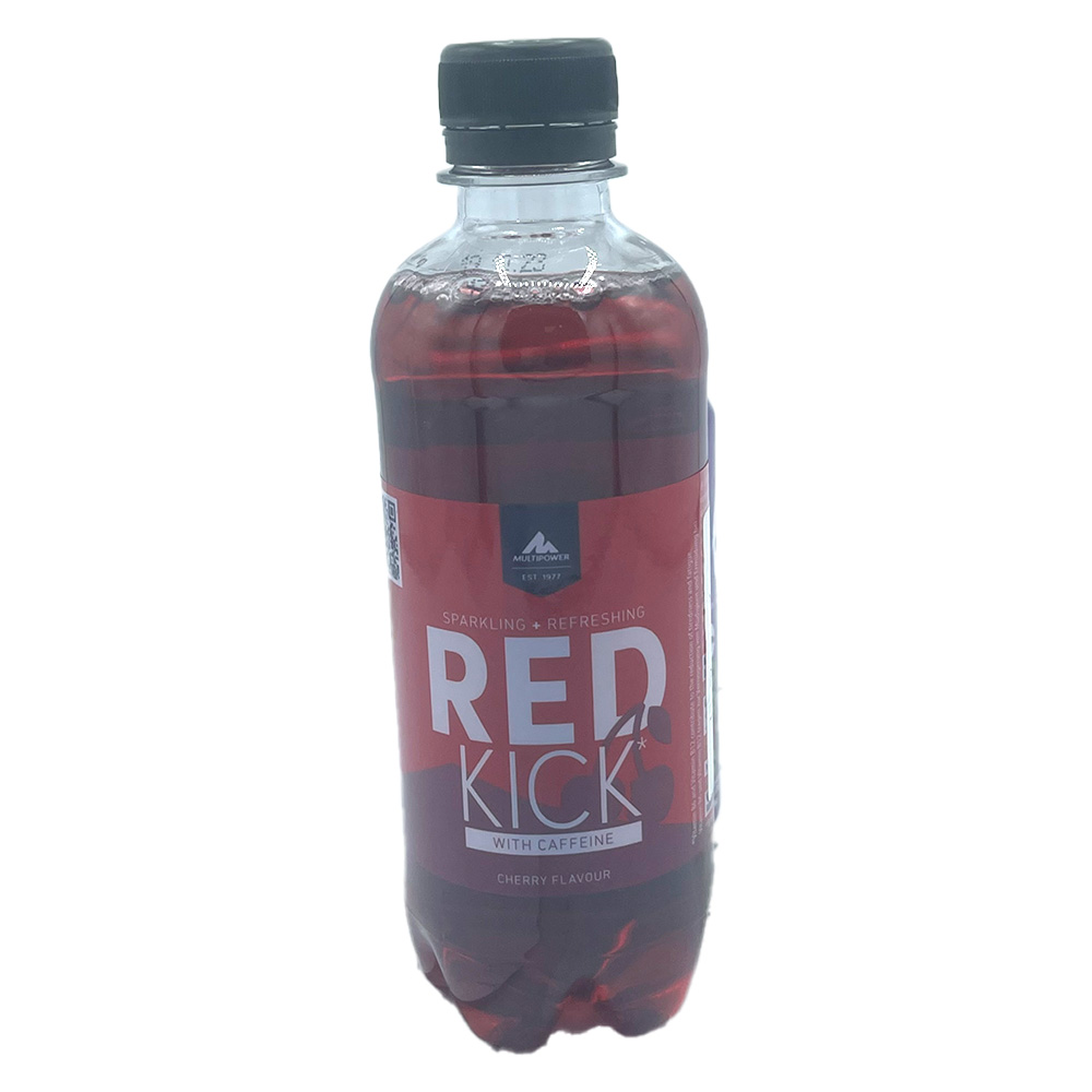 MEGA DEAL Multipower Red Kick Cherry Flavour Caffeine Drink 330ml
